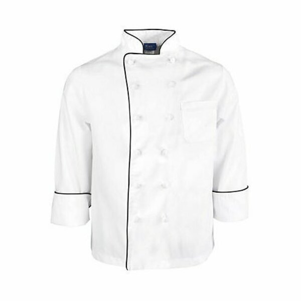Allpoints Kng Sm Chef Coat Executive, Knot Buttons 1049S